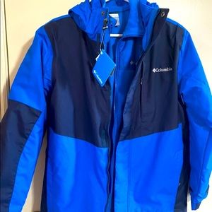 DRY INSIDE and out Boys’ Bugaboo™ II Fleece Interchange Jacket